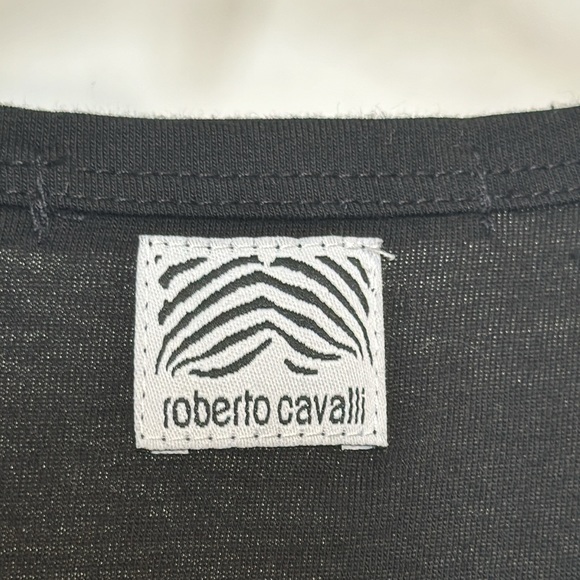 Roberto Cavalli Black Dress Size 48 Women’s great condition! - Picture 8 of 10